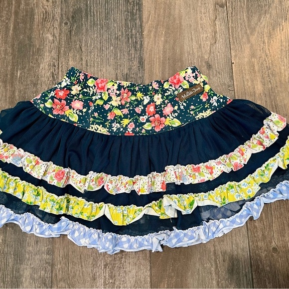 MATILDA JANE Meet at Dusk Skirt Size 2 HELLO LOVELY Raven Tulle Twirly Bottom - Picture 3 of 13